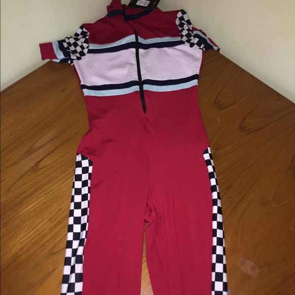 fashion nova racer jumpsuit